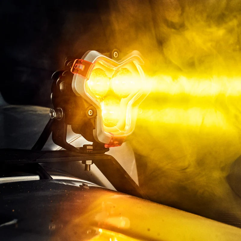 HALO Series 3インチ LED Pod Lights with DRL 48W Twin Light Kit System Pair