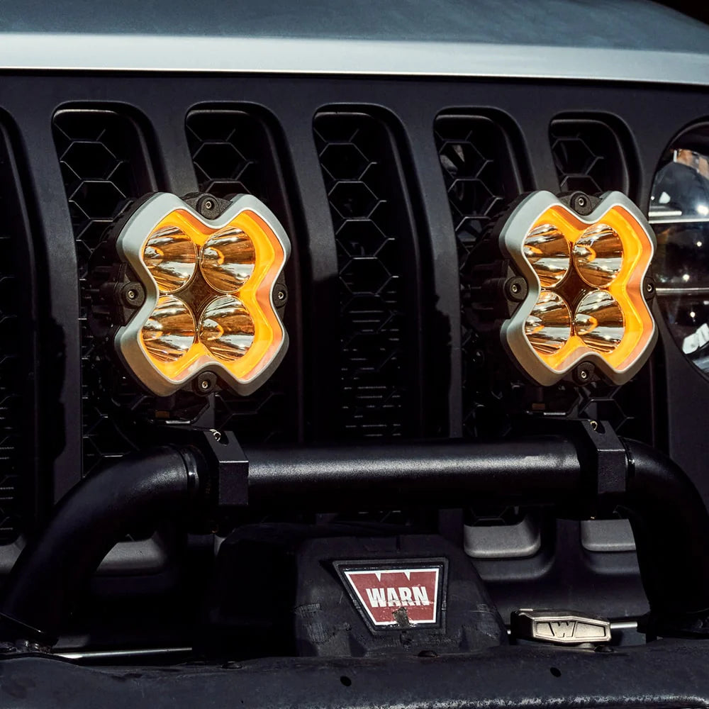 HALO Series 6インチ LED Pod Lights with DRL 60W Twin Light Kit System Pair