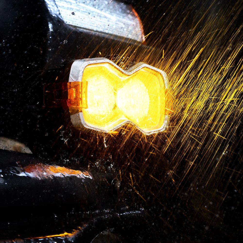 HALO Series 4.5インチ LED Pod Lights with DRL 35W Twin Light Kit System Pair