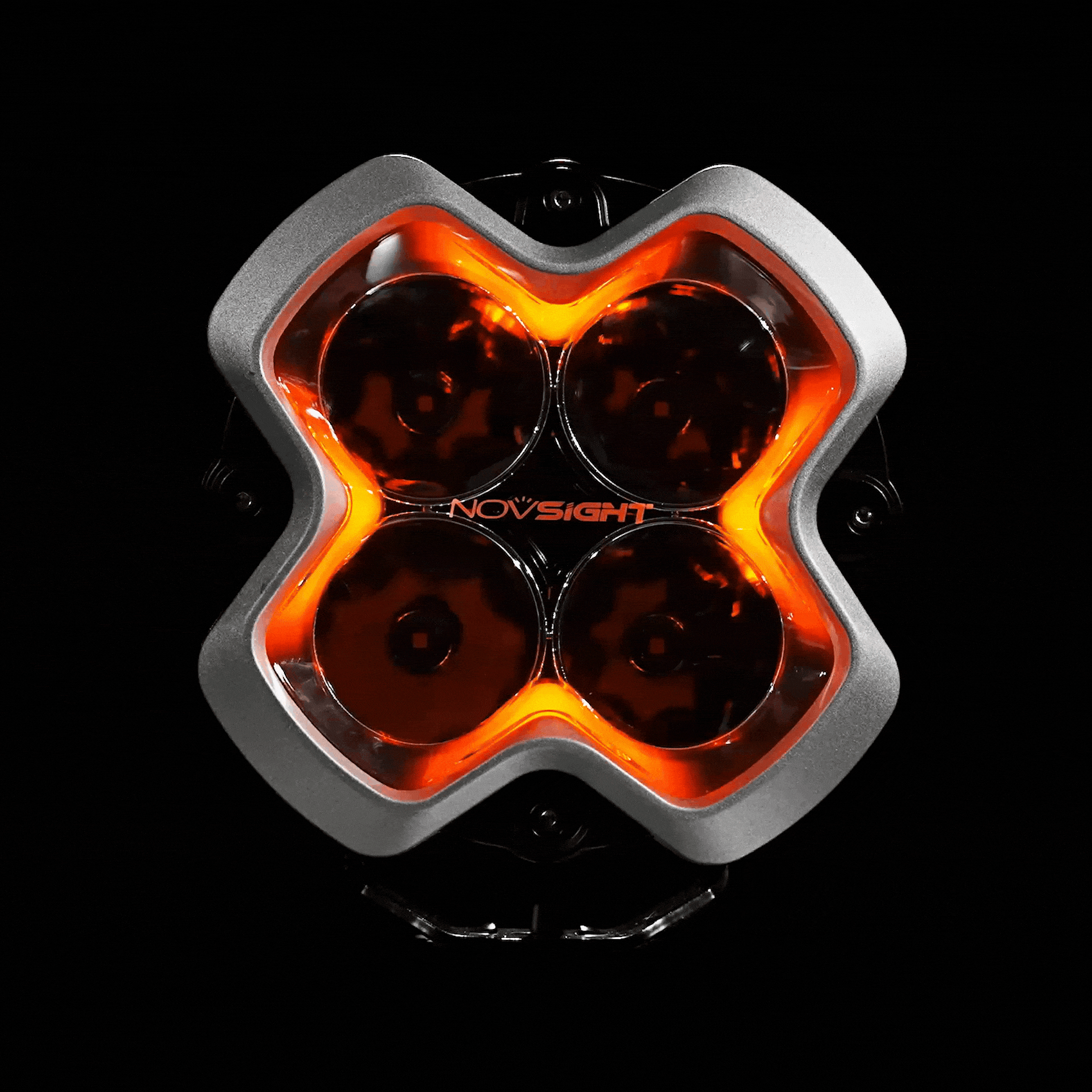 HALO Pro Series 6インチ LED Pod Lights with Dynamic DRL Modes