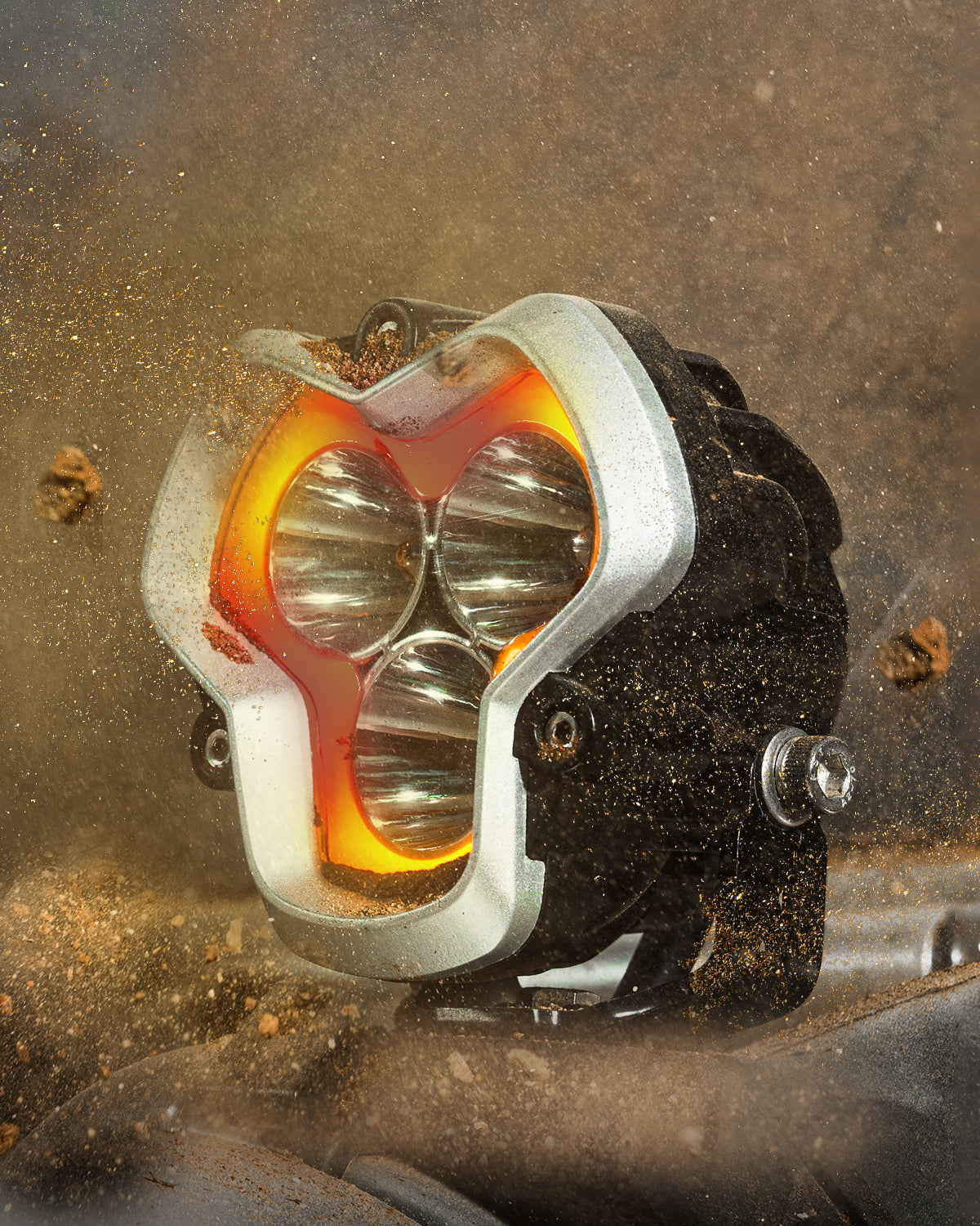 HALO Pro Series 3インチ LED Pod Lights with Dynamic DRL Modes