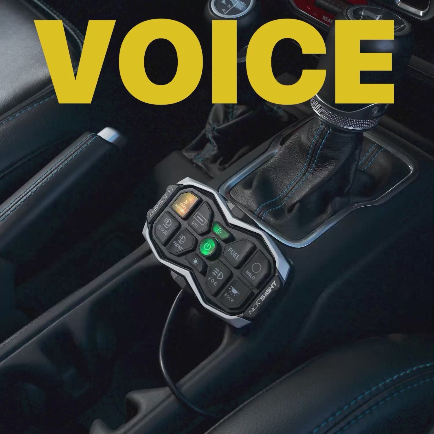 HALO Series 8ギャング Voice-Controlled Switch Panel 8 Circuits