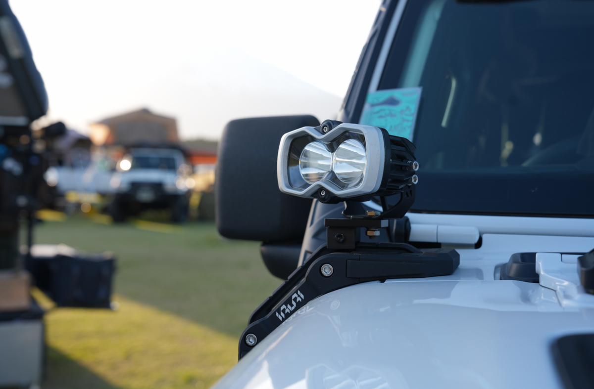 IRURI  A-Pillar Light Mount for Jeep Wrangler(JL/JT)日本仕様