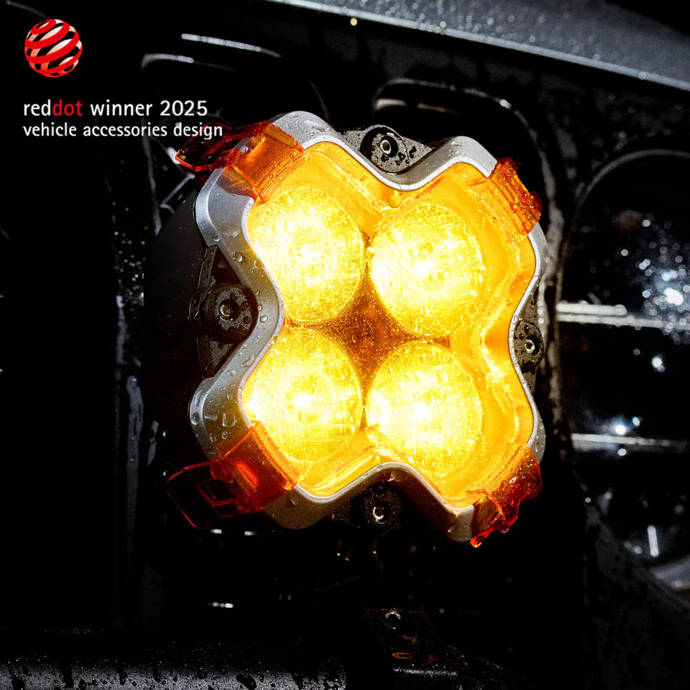 HALO Series 6インチ LED Pod Lights with DRL 60W Twin Light Kit System Pair