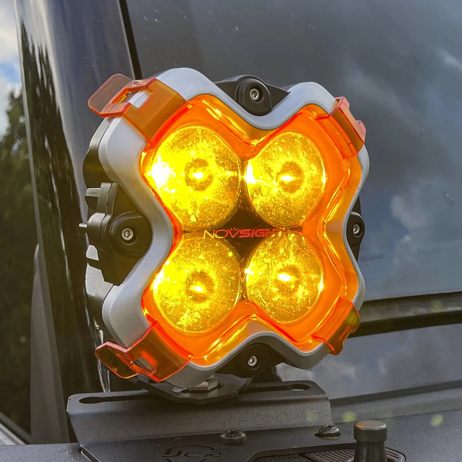 HALO Series 6インチ LED Pod Lights with DRL 60W Twin Light Kit System Pair