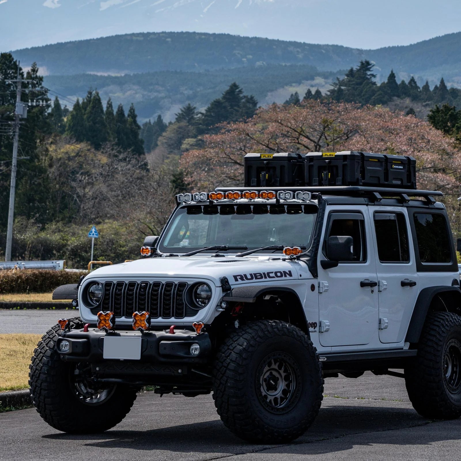 HALO Series 4.5インチ Pod Lights Combined LED Light Bar (52インチ)