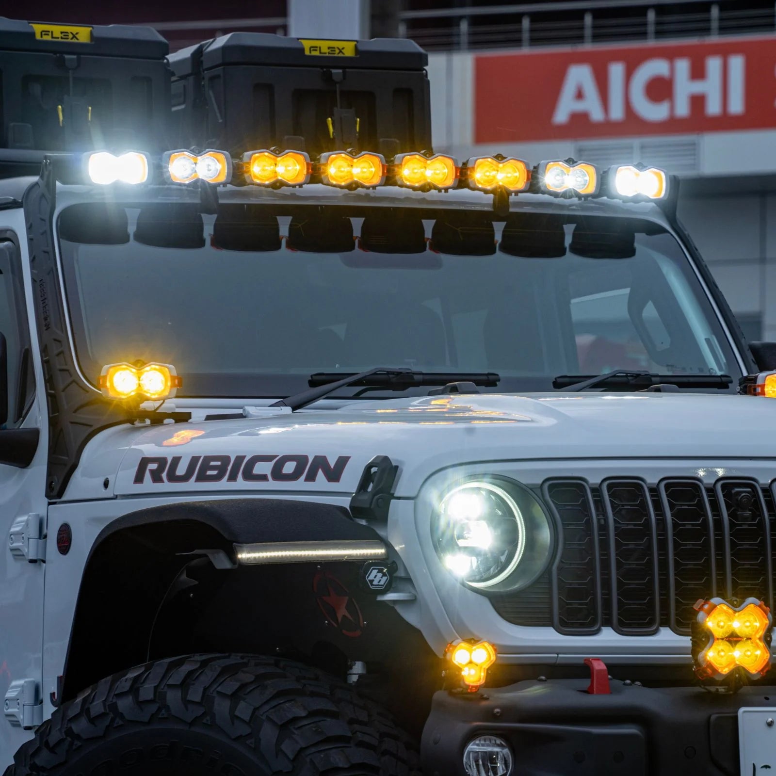 HALO Series 4.5インチ Pod Lights Combined LED Light Bar (52インチ)