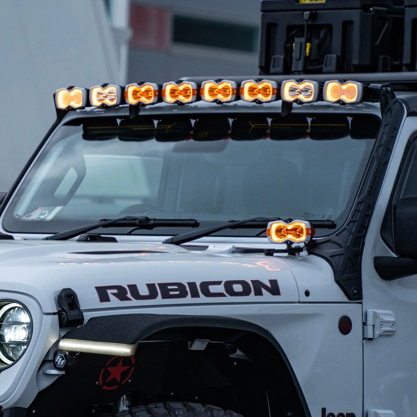 HALO Series 4.5インチ Pod Lights Combined LED Light Bar (52インチ)