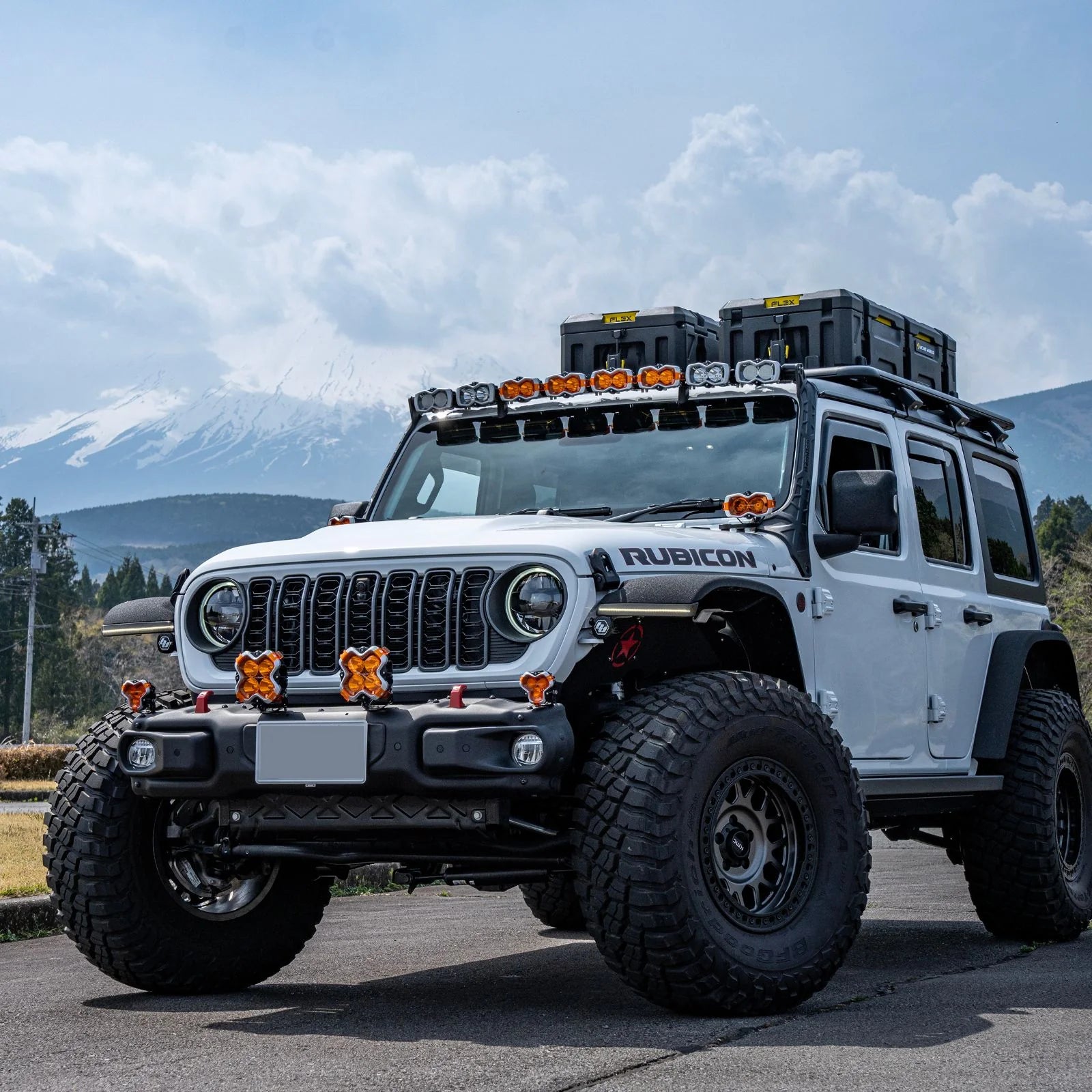 HALO Series 4.5インチ Pod Lights Combined LED Light Bar (52インチ)