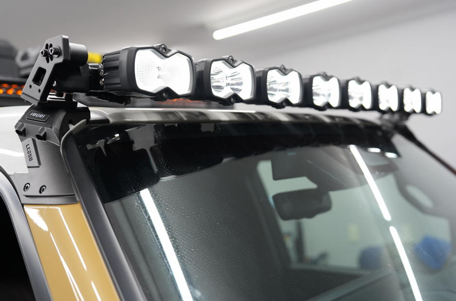 IRURI Roof Light Bar Mounts for Toyota Land Cruiser Prado LC250