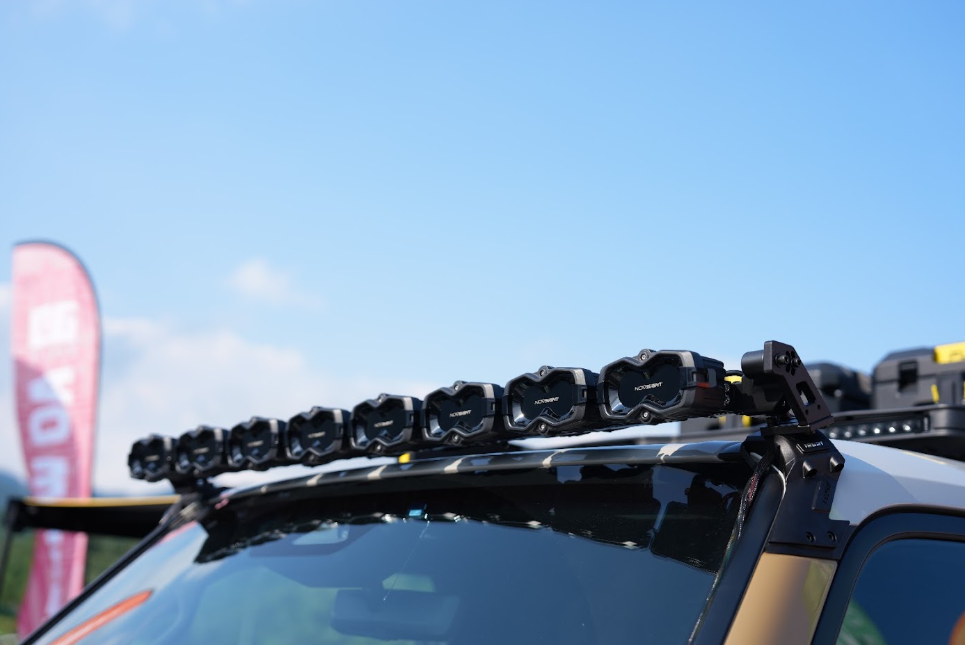 IRURI Roof Light Bar Mounts for Toyota Land Cruiser Prado LC250