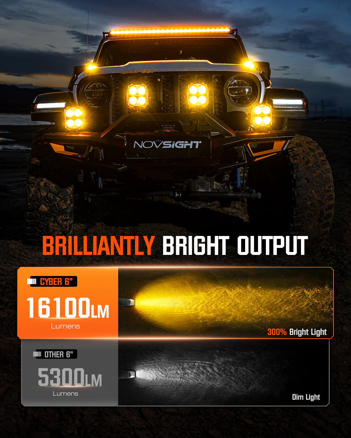 CYBER Series | 6インチ LED Pod Lights