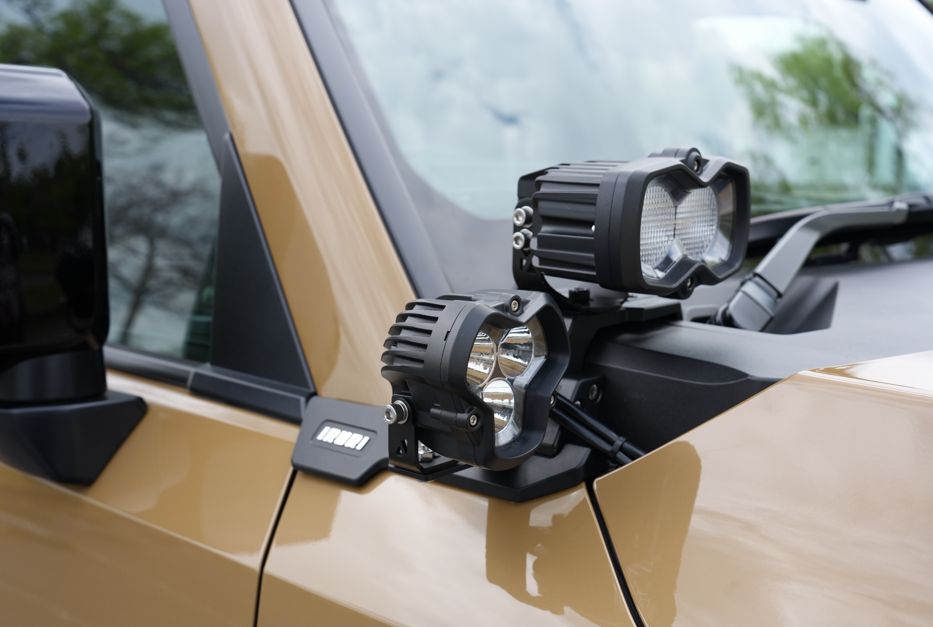 IRURI A-Pillar Light Mount for Toyota Land Cruiser Prado LC250 ランクル250