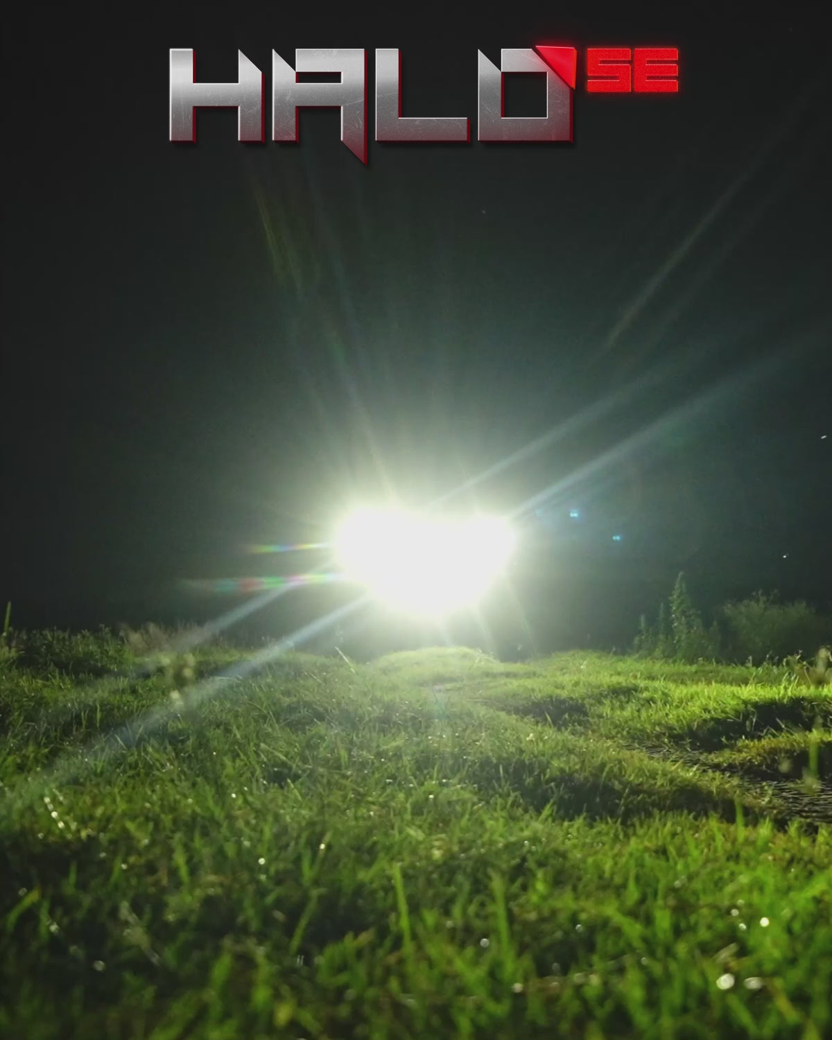 HALO SE Series 4.5インチ LED Pod Lights with Red and White DRL