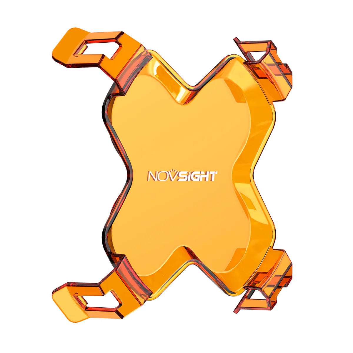 HALO 6インチ LED Pod Light Black Amber Shield Cover (2pcs/Set)