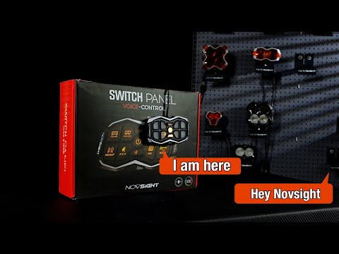 HALO Series 8ギャング Voice-Controlled Switch Panel 8 Circuits