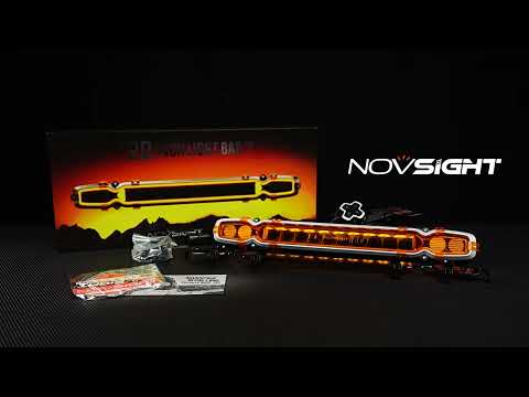 HALO Pro Series 20インチ LED Light Bar with Dynamic DRL Modes