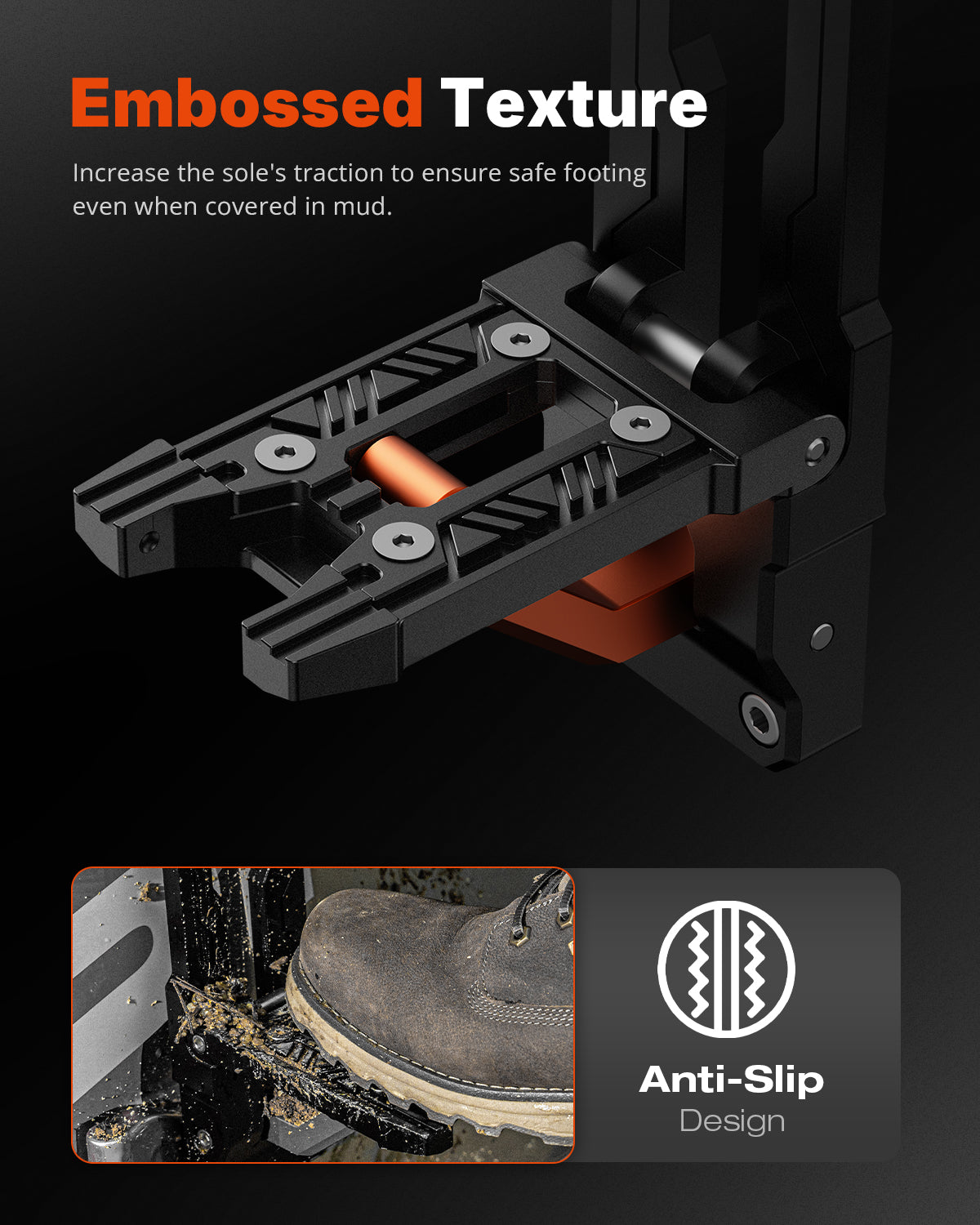 Side Door Step Folding Foot Pedal For Jeep Wrangler JL/JK 2007～